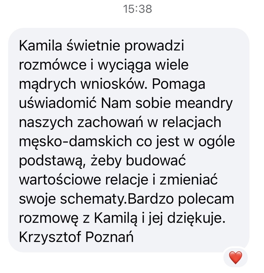 Opinia Krzysztofa z Poznania